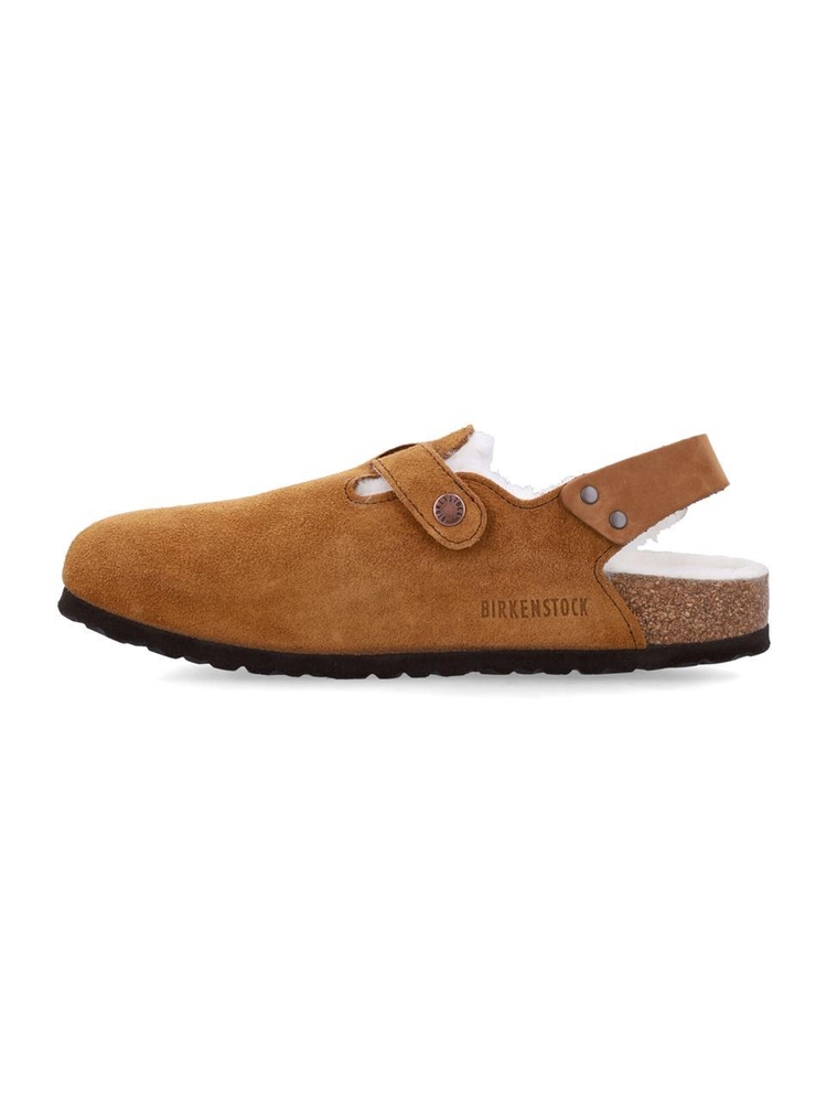 버켄스탁 FW24 Birkenstock Tokio shearling sandals 1028382MINK MINK