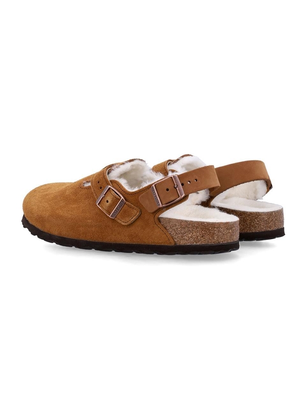 버켄스탁 FW24 Birkenstock Tokio shearling sandals 1028382MINK MINK