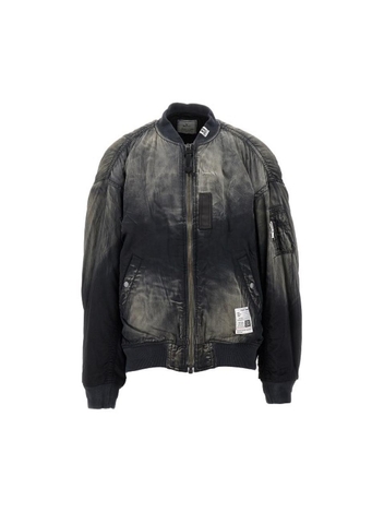 미하라야스히로 FW24 MIHARA YASUHIRO BOMBER JACKET J13BL151.BLACK-BLACK Black