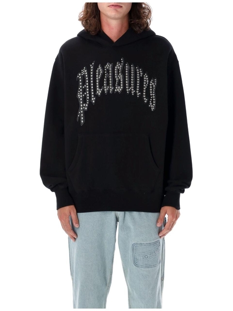 플레져스 FW24 Pleasures Hoodie P24F043BLACK Black