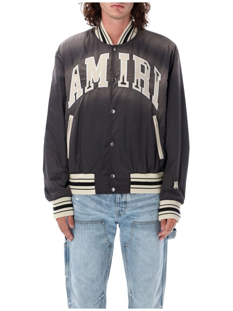 아미리 FW24 Amiri Varsity Jacket AMOUBB1005BLACK Black