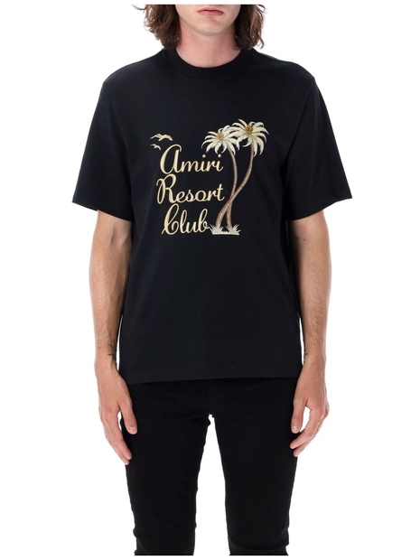 아미리 FW24 Amiri  T-shirt AMJYTE1055BLACK Black