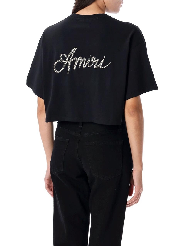 아미리 FW24 Amiri  T-shirt AWJYTE1027BLACK Black