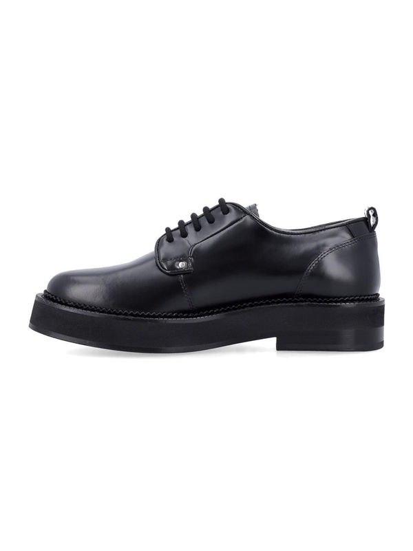 아미 FW24 Ami Paris Flat shoes Black USV024AL0043001 Black