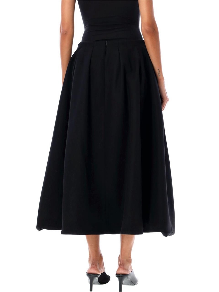 파투 FW24 PATOU Skirts Black SK0670003999B Black