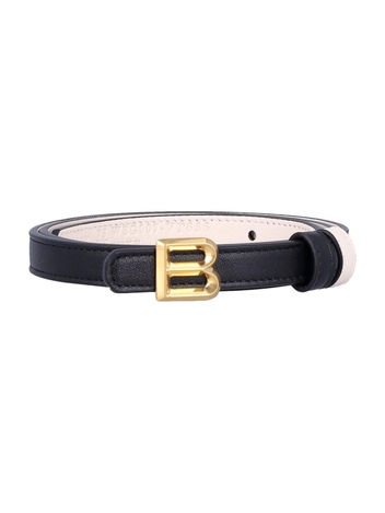 발리 FW24 Bally Belts WBG007VT656I901O BLACK/BONE+ORO