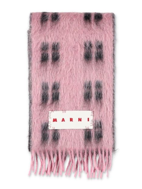 마르니 FW24 Marni Scarfs SCZC0067Y0UAW032CHC29 PINK MULTI