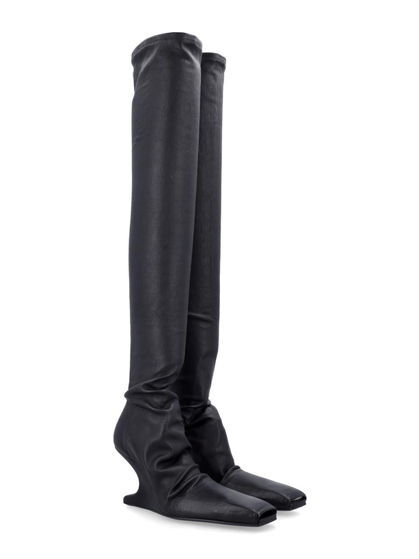 릭오웬스 FW24 Rick Owens Long Boots RP02D3807LS09 Black