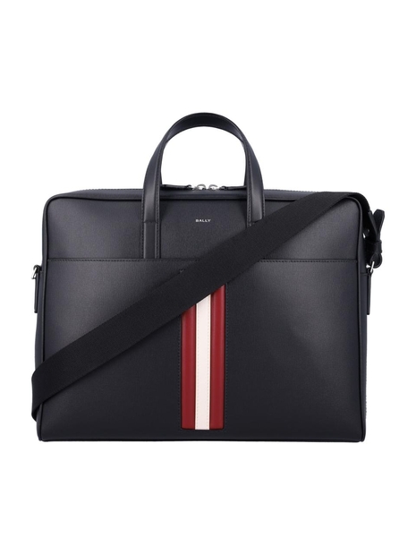 발리 SS25 Bally Bag MAB01NEC001I946P BLACK+RED/BONE+PALL