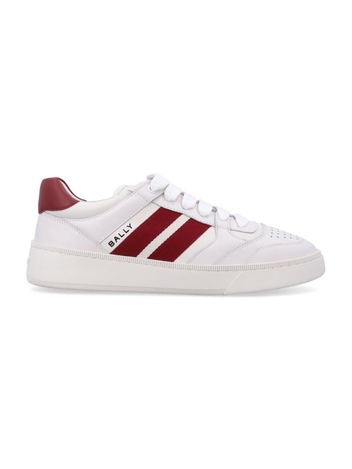 발리 SS25 Bally Sneakers MSK08YVT179I0I0 WHITE/BALLYRED