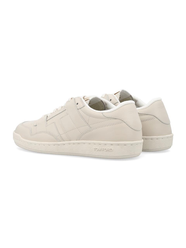 톰 포드 FW24 Tom Ford Sneakers J1446LCL219N3WW03 MARBLE + IVORY