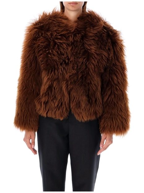 톰 포드 FW24 Tom Ford Fur Coats CSF675FUX156KB267 AMBER WHITE