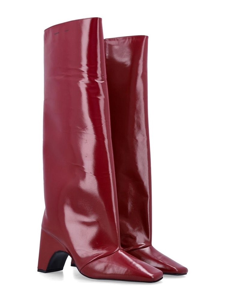 코페르니 FW24 Coperni Bridge boots COPSH03496RED BURGUNDY RED