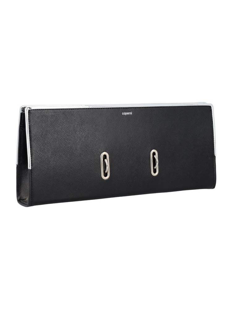 코페르니 FW24 Coperni Binder Clutch Bag Black COPBA76F6009BLK Black