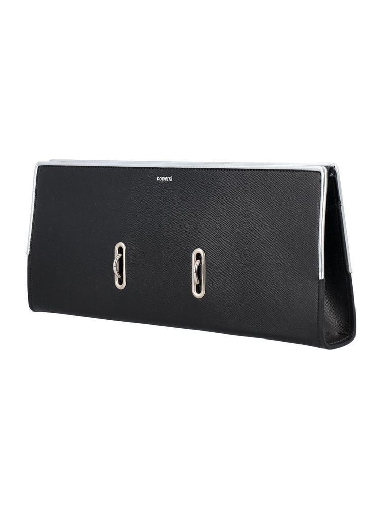 코페르니 FW24 Coperni Binder Clutch Bag Black COPBA76F6009BLK Black