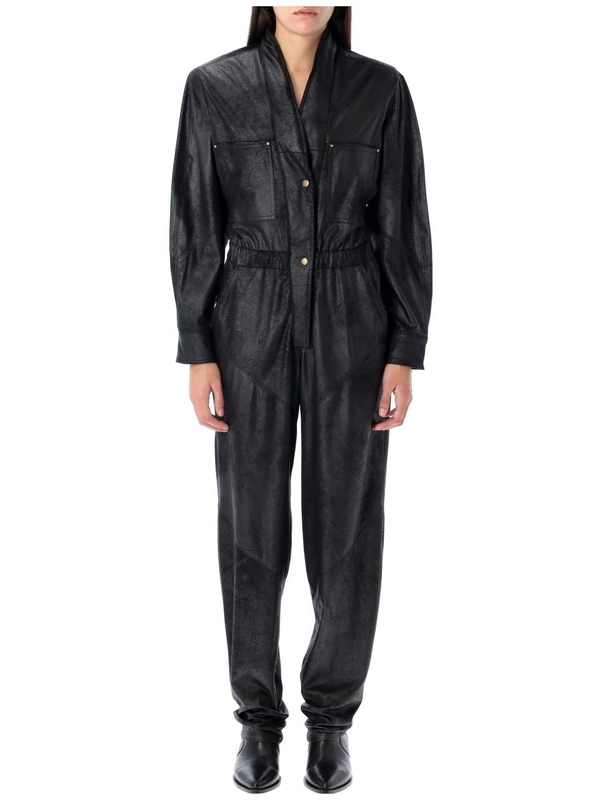 이자벨마랑 FW24 Isabel Marant Jumpsuit Black CB0059FBB4B06I01BK Black