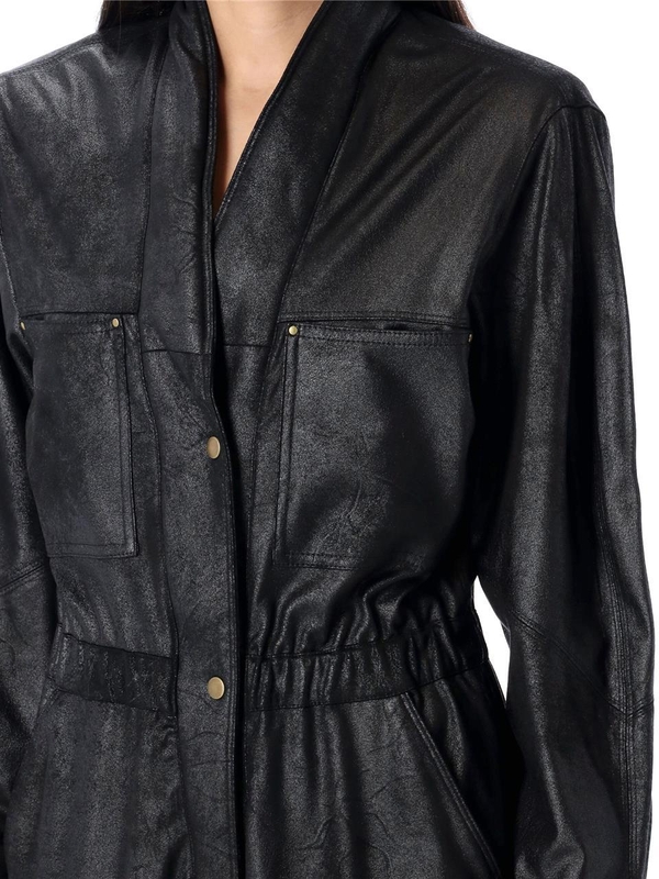 이자벨마랑 FW24 Isabel Marant Jumpsuit Black CB0059FBB4B06I01BK Black