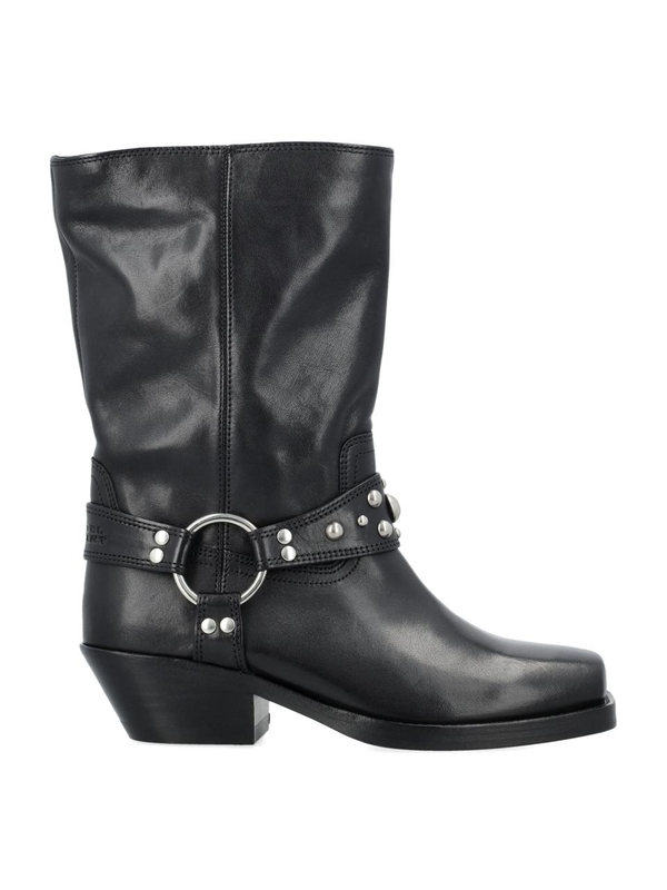 이자벨마랑 FW24 Isabel Marant Anyta black ankle boots BO0135FAB3A23S01BK Black