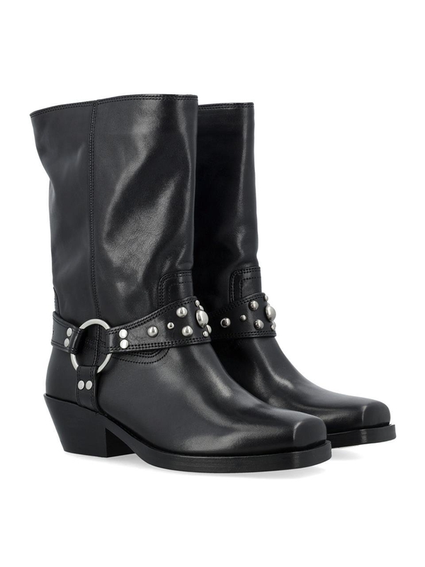 이자벨마랑 FW24 Isabel Marant Anyta black ankle boots BO0135FAB3A23S01BK Black