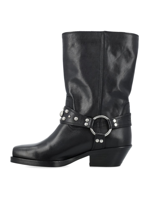 이자벨마랑 FW24 Isabel Marant Anyta black ankle boots BO0135FAB3A23S01BK Black