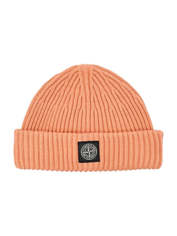 스톤아일랜드 FW24 Stone Island Fisherman beanie Orange 8115N22C3V0032 Orange