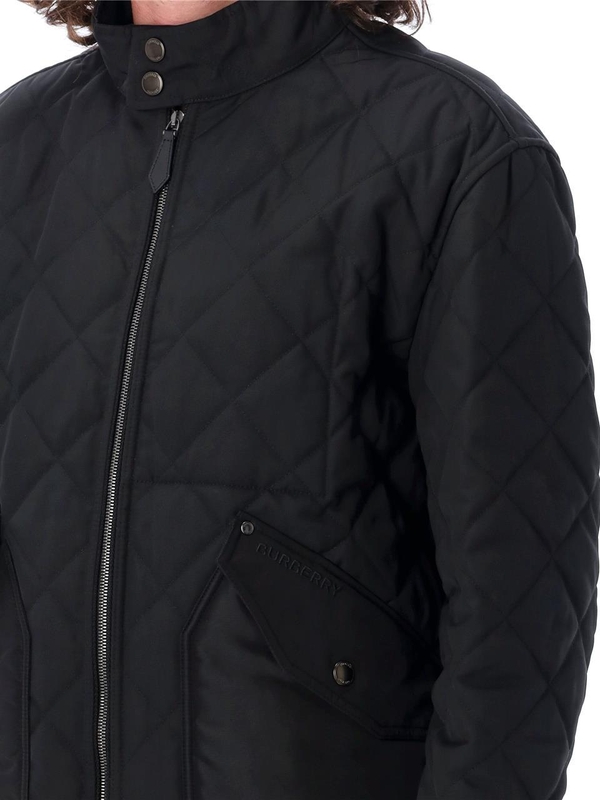 버버리 FW24 Burberry Quilts Jacket Black 8096449A1189 Black