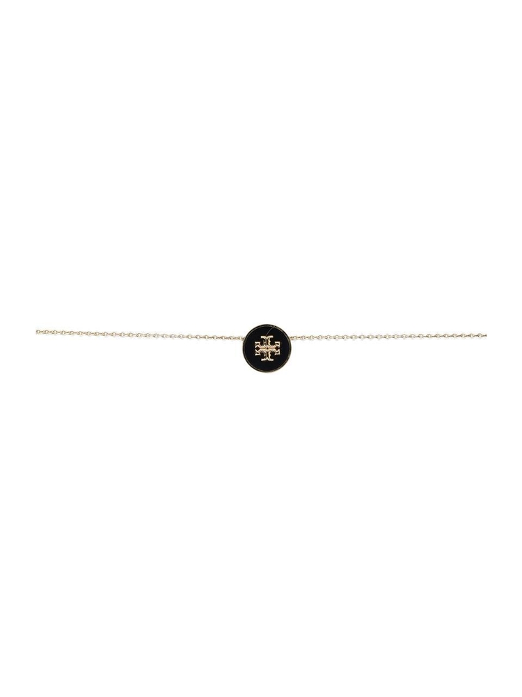 토리버치 SS25 Tory Burch gold-plated Bracelet 90284720 Tory Gold / Black