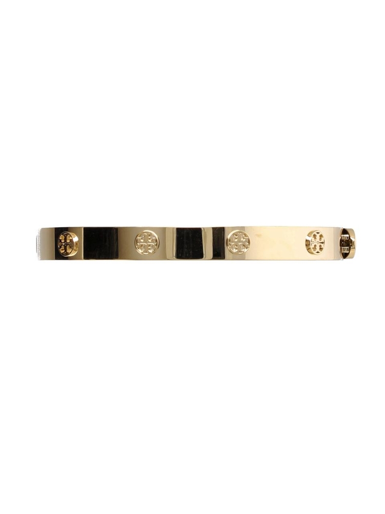 토리버치 FW24 Tory Burch Miller Hinge Stud Bangle 78420720 Tory Gold