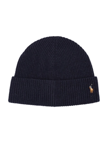 폴로 랄프로렌 FW24 Polo Ralph Lauren Beanie Blue 449959337005 Blue