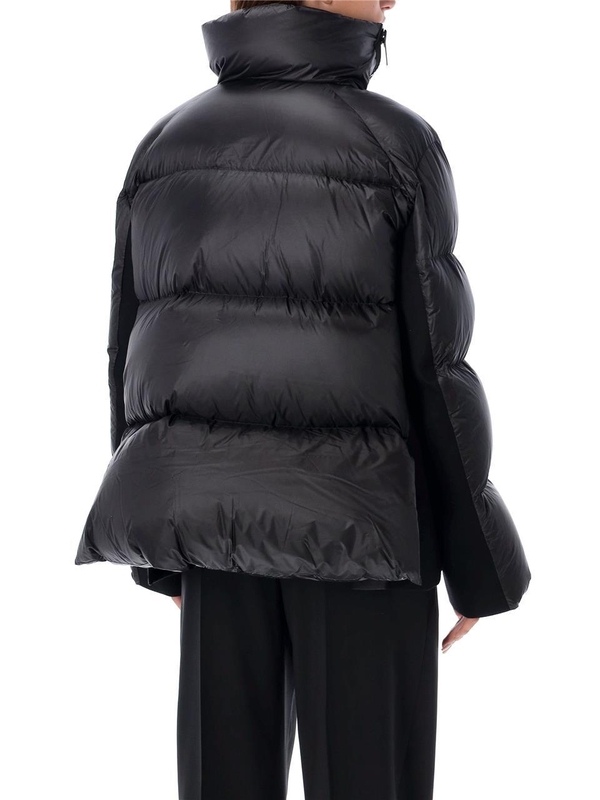 사카이 FW24 Sacai Melton Down Jacket Black 2407463001 Black