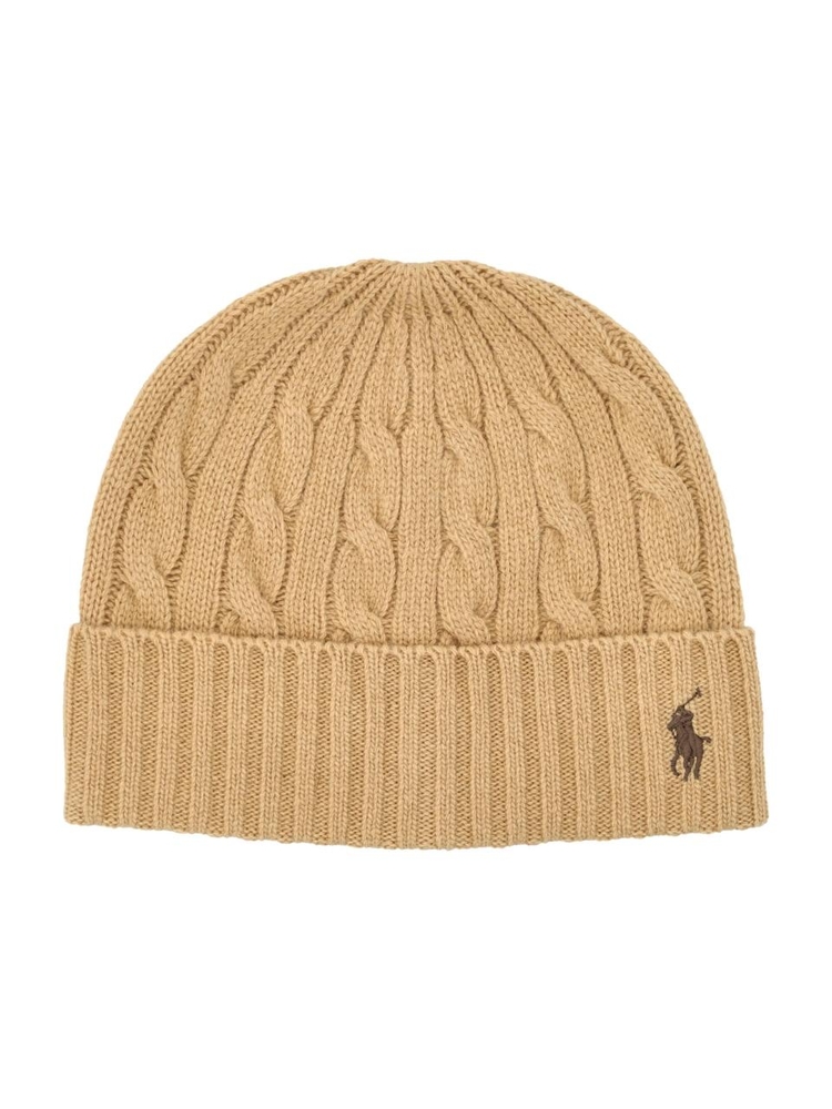 폴로 랄프로렌 FW24 Polo Ralph Lauren Beanie Brown 449959346005 Brown