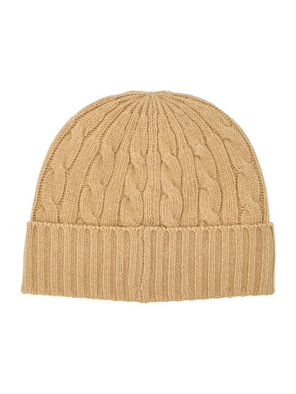 폴로 랄프로렌 FW24 Polo Ralph Lauren Beanie Brown 449959346005 Brown