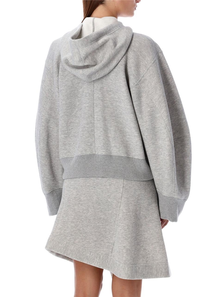 사카이 FW24 Sacai Hooded Zip Up Grey 2407394376 Grey