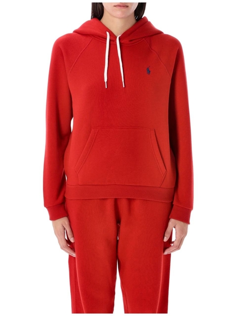 폴로 랄프로렌 FW24 Polo Ralph Lauren Hoodie with Strings Red 211943007013 Red