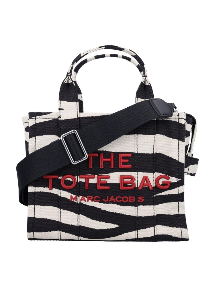 마크제이콥스 FW24 Marc Jacobs The Zebra canvas small tote bag 2F4HTT022H05005 ZEBRA