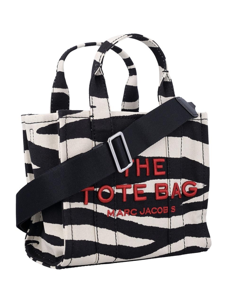 마크제이콥스 FW24 Marc Jacobs The Zebra canvas small tote bag 2F4HTT022H05005 ZEBRA