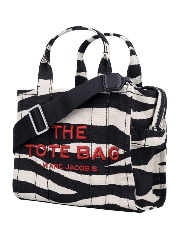 마크제이콥스 FW24 Marc Jacobs The Zebra canvas small tote bag 2F4HTT022H05005 ZEBRA