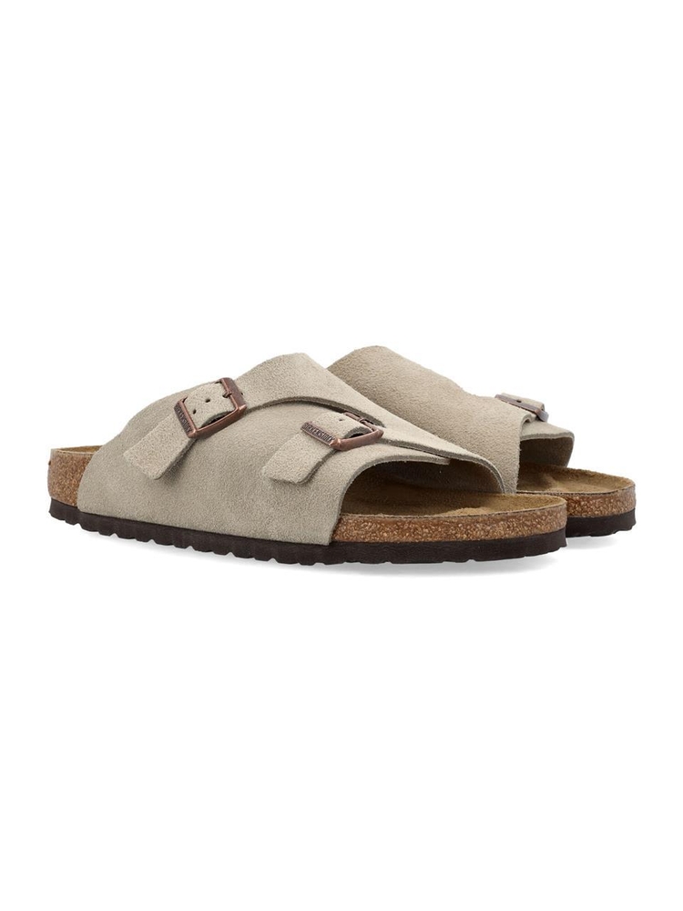 버켄스탁 SS25 Birkenstock Zurich suede sandals Beige 050463TAUPE Beige