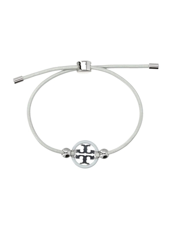 토리버치 FW24 Tory Burch Miller Slider Bracelet Silver 160171400 Tory Silver / Light Blue