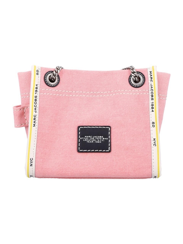 마크제이콥스 SS25 Marc Jacobs The Mini Tote Bag Denim Pink 2F4HCR016H05669 Pink