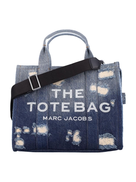 마크제이콥스 FW24 Marc Jacobs The Denim Medium Rip And Repair Tote Bag 2F4HTT002H05491 PUNK INDIGO