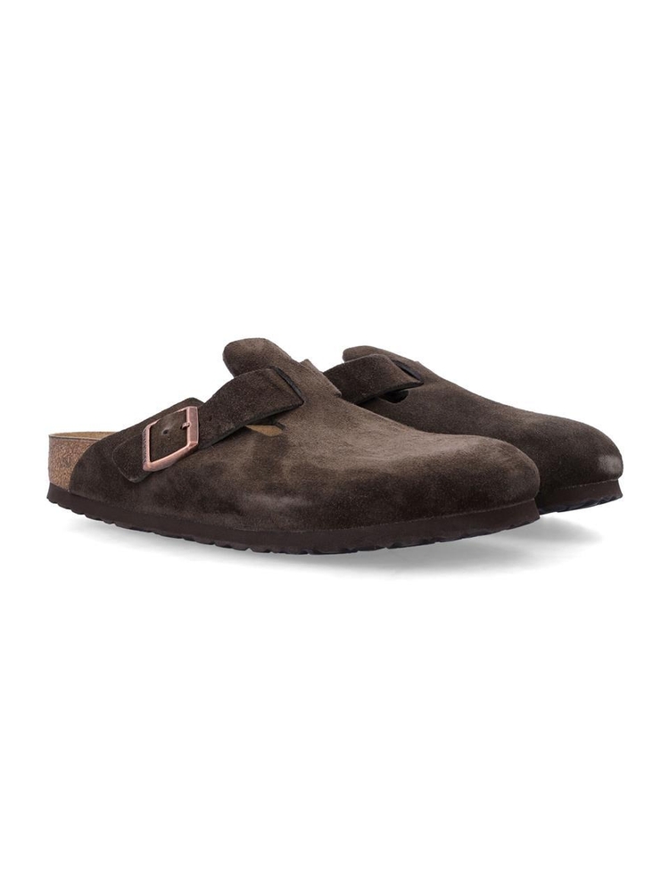 버켄스탁 FW24 Birkenstock Boston suede clogs 1027460MOCHA MOCHA