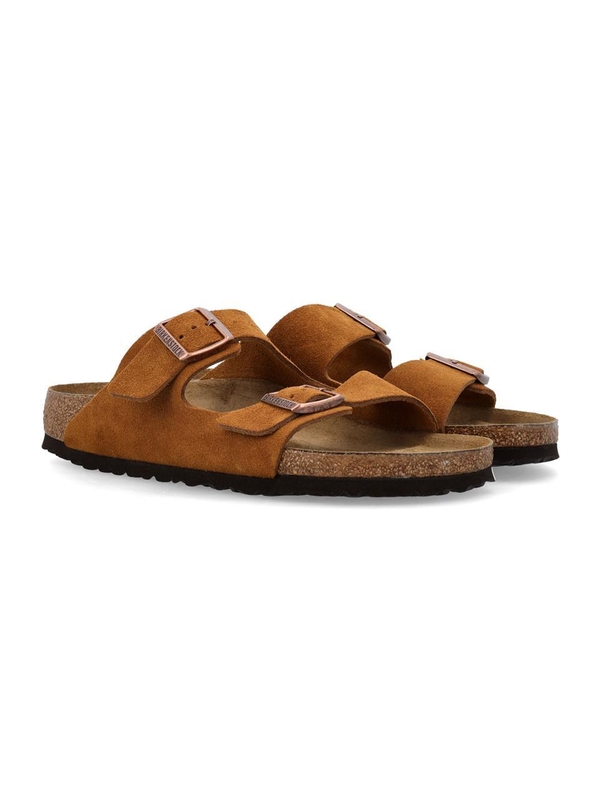 버켄스탁 FW24 Birkenstock Arizona suede sandals 1009527MINK MINK