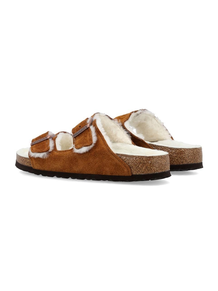 버켄스탁 FW24 Birkenstock Arizona Shearling sandals 1001135MINK MINK