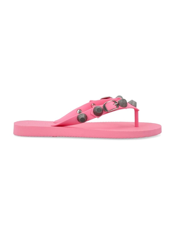 발렌시아가 SS24 Balenciaga Cagole Tong slippers Pink 784853W1TA15781 Pink