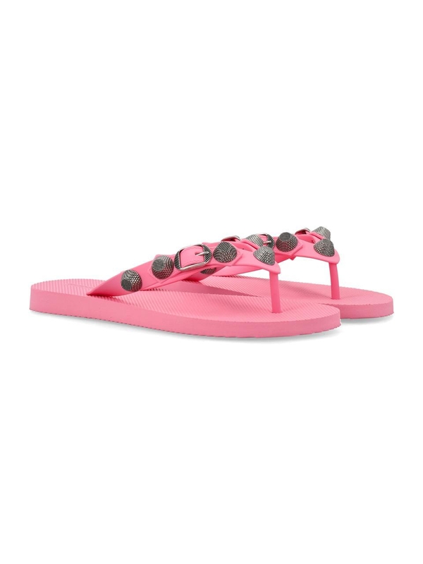 발렌시아가 SS24 Balenciaga Cagole Tong slippers Pink 784853W1TA15781 Pink