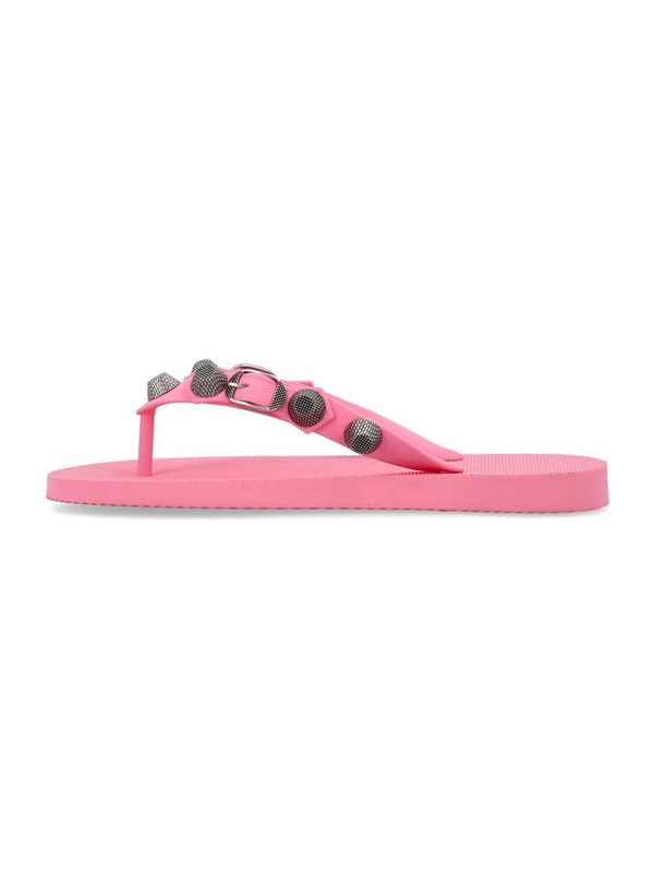 발렌시아가 SS24 Balenciaga Cagole Tong slippers Pink 784853W1TA15781 Pink