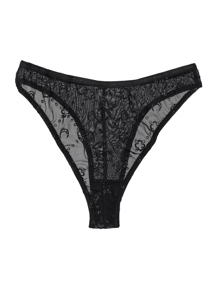 마린세르 SS24 MARINE SERRE Underwear Black WUW052CJER0036BK99 Black