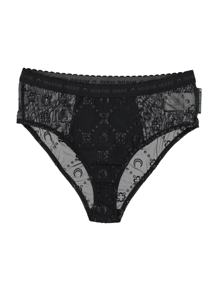 마린세르 SS24 MARINE SERRE Underwear Black WUW054CJER0036BK99 Black