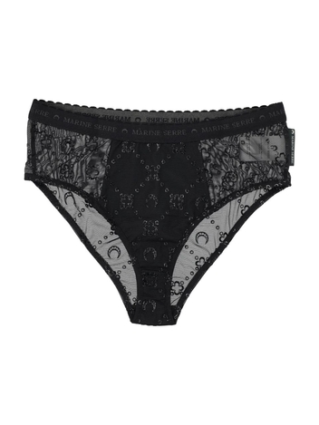 마린세르 SS24 MARINE SERRE Underwear Black WUW054CJER0036BK99 Black